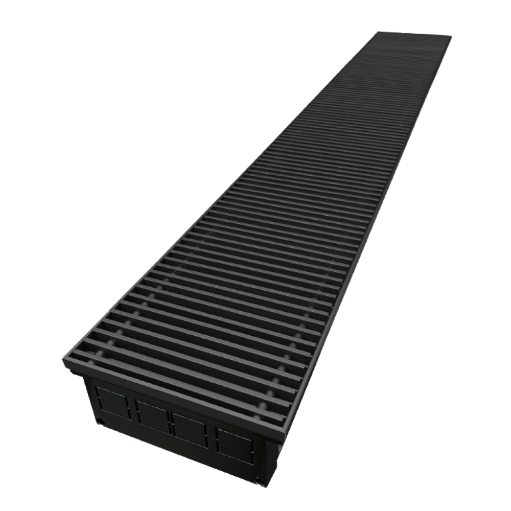 Конвектор Itermic ITTL 090.220.2000 (решетка черная)