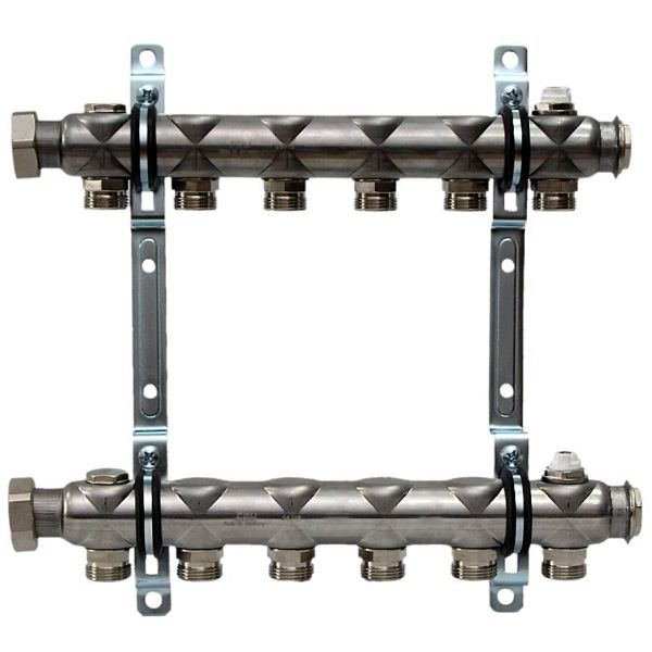 Коллектор на  6 выходов 3/4" евроконус FRAENKISCHE NEW