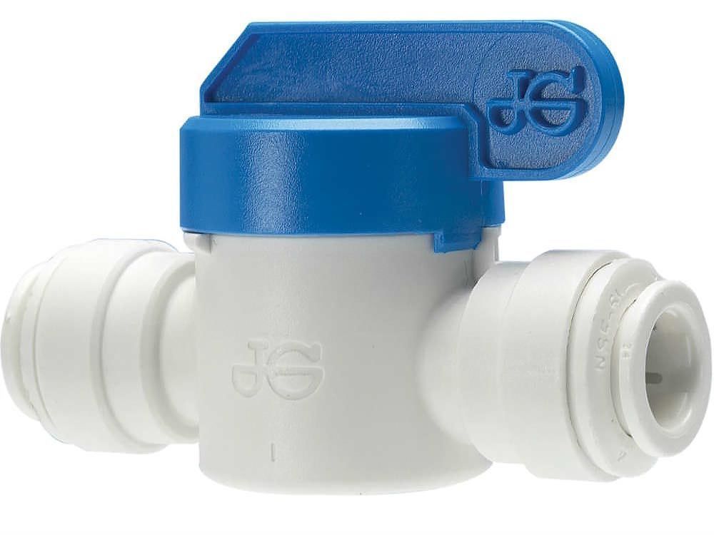 Кран шаровый JG 1/4" трубка-трубка Гейзер