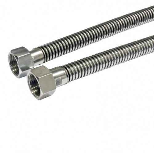 Подводка гибкая, газ, сильфонного типа 1/2" в-в, 120 см (AYVAZ)