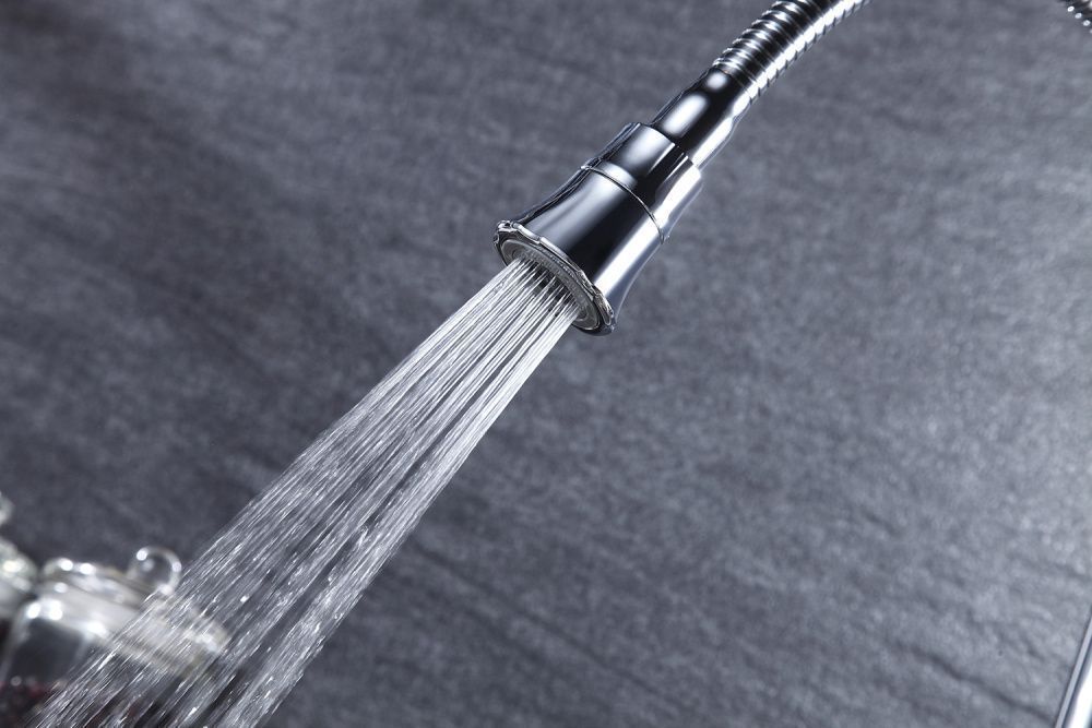 Смеситель для кухни Linara, с гибким изливом, хром, LEMARK