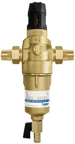 Фильтр механической очистки горячей воды Protector mini H/R 3/4" HWS (с редукт.давл.) BWT