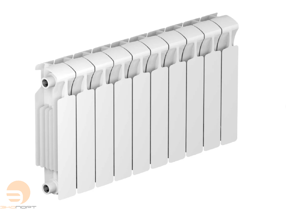 Радиатор биметаллический Monolit 350/100 10 секции G3/4" боковое подкл. Rifar