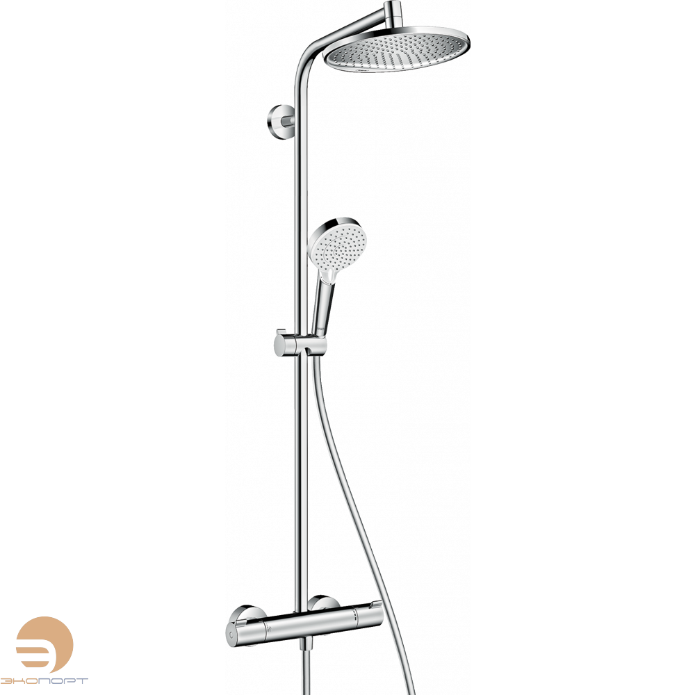Душевая система Crometta S240 1jet Showerpipe, HANSGROHE