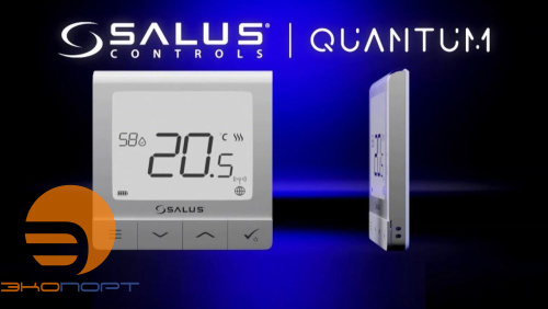 Терморегулятор проводной, датчик влаж., встраиваемый SQ610 SALUS