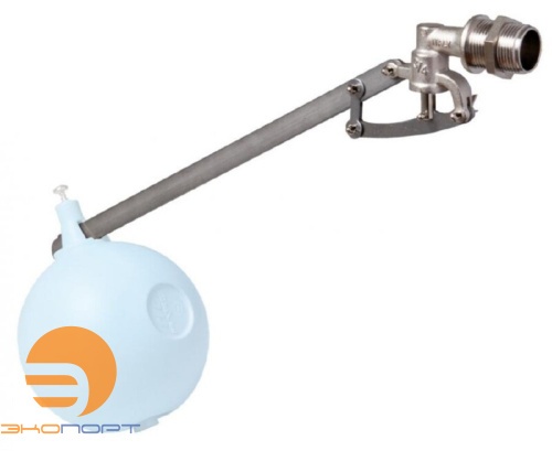 Клапан поплавковый 1" без шара, латунь (штанга 320мм н/ж) Pmax=5bar, Tmax=80C FARG