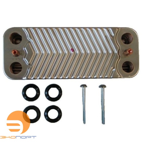 Теплообменник пластинчатый 14 пластин