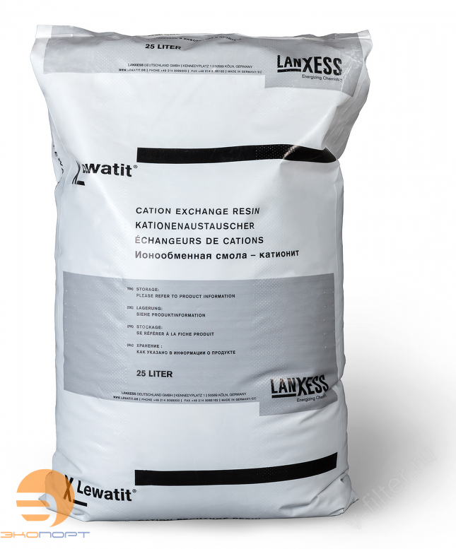 Катионит Lewatit  C1249 NS сильнокислотный (25 кг =мешок)