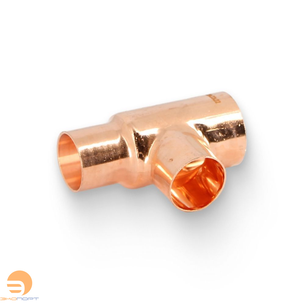Тройник медь пайка 28х22х22 JINTIAN