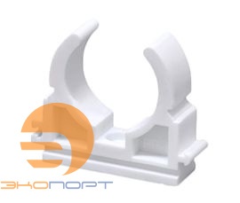 Опора двойная 20 белая