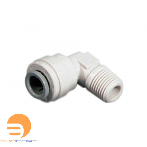 Уголок JG 1/8" - 1/4" (нр-трубка, AME 0402) для корпуса мембраны Гейзер