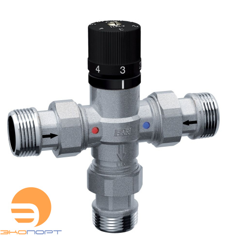Термостатический смеситель 1/2" 25-65  Tmax=95°C, FAR