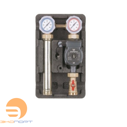 Насосный модуль 1" с насосом Grungfos UPM3 HYBRID 25-70 DK DN25 ECO Huch