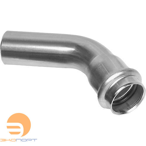 Отвод НВ 22х45* нерж. Kromwell