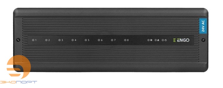 Центр коммутации проводной, на 8 зон отопления, 24В