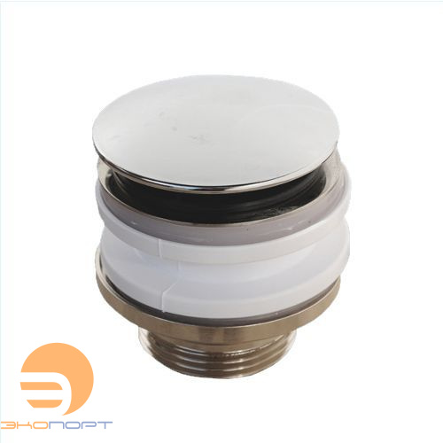 Выпуск универсальный металлический "кнопка" (d=1 1/4) хром McAlpine