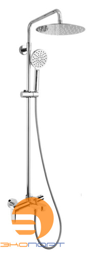 Душевая система термостатическая, хром, Remer, в наличии