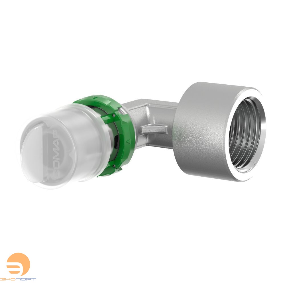 Угольник 16-1/2 ВР латунь, пресс Comap