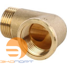 Угольник ВР-НР   1х1 (латунь) STOUT