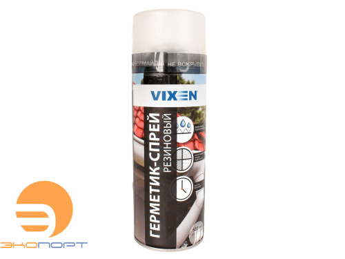Герметик-спрей, резиновый, прозрачный, аэрозоль VIXEN (VX90200) 