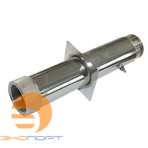 Труба проходная  из нерж стали  350 мм 11/2*НВ М.ТР