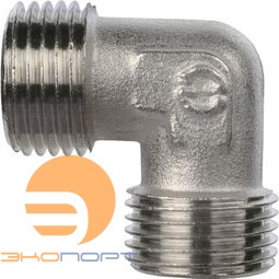 Угольник НН  1/2х1/2 (никель) Stout