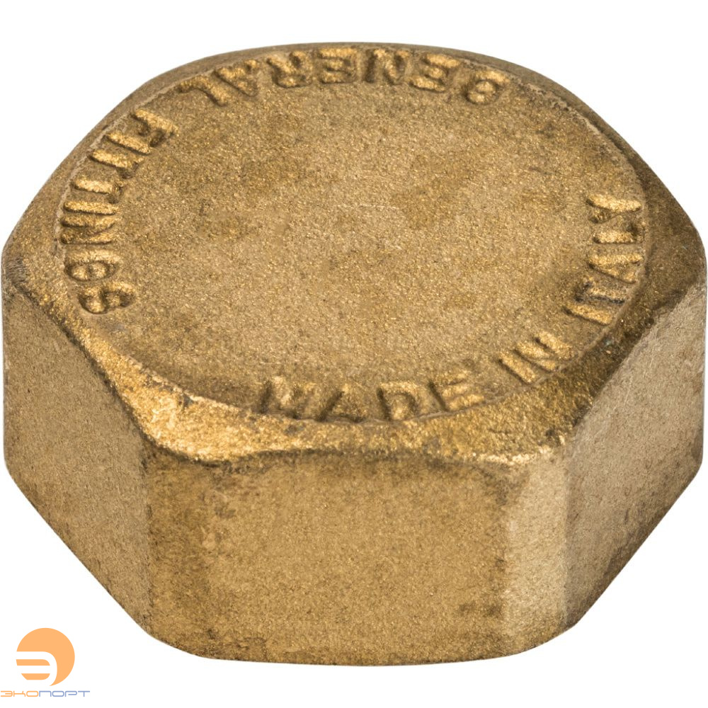 Заглушка ВР  3/4 (латунь) STOUT