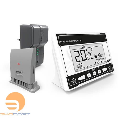 Терморегулятор программируемый недельный, беспроводной с подсветкой ST-290 v2 TECH