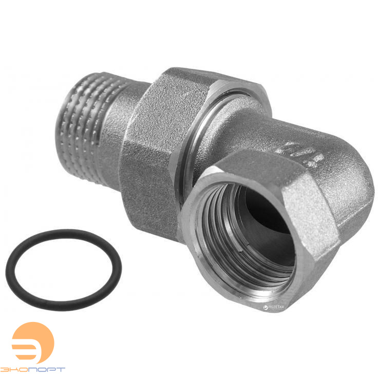 Сгон угловой (американка)  1/2" (никель) ITAP