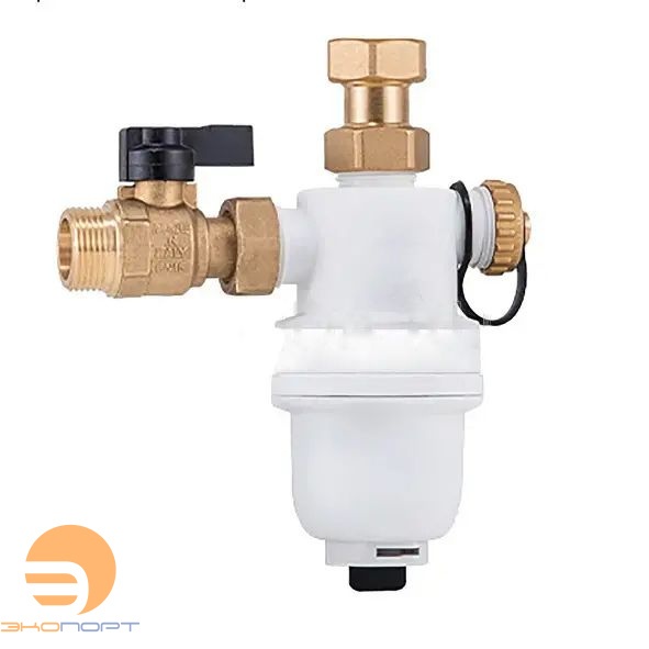 Шламоотделитель с магнитом для настенных котлов, 3/4" НР, STOUT