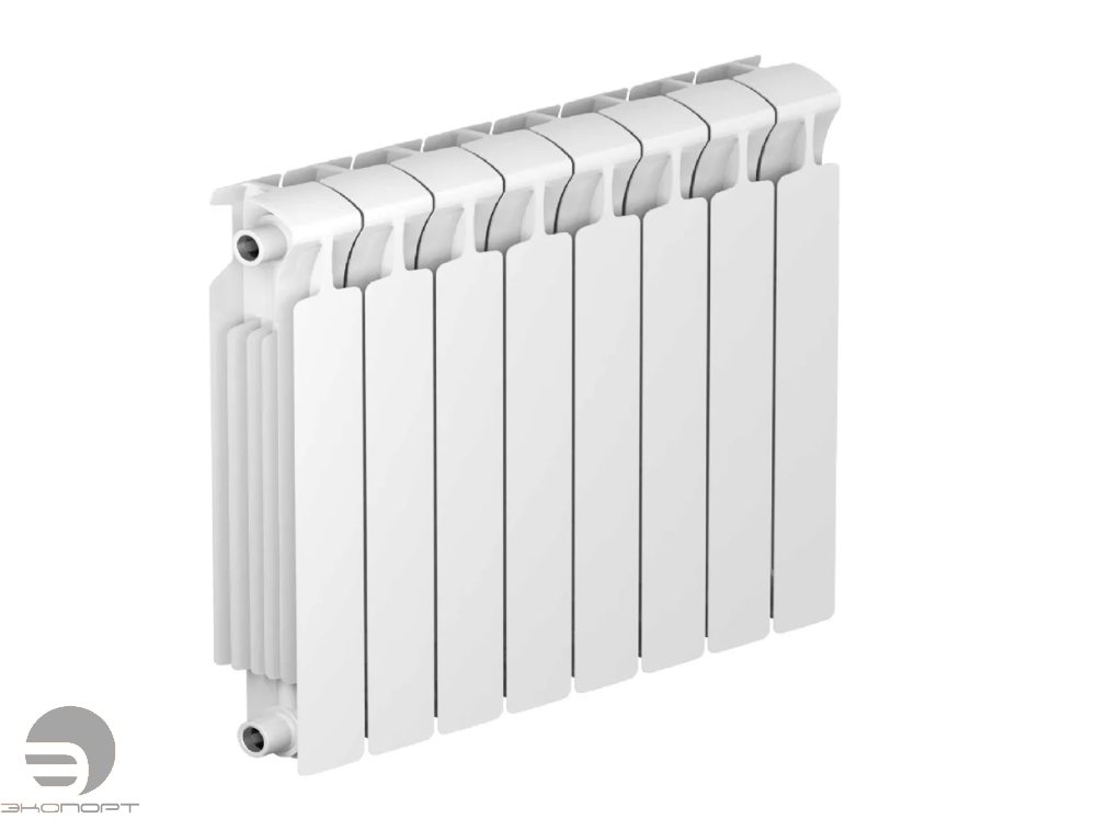 Радиатор биметаллический Monolit 300/100 8 секции G3/4" боковое подкл. Rifar