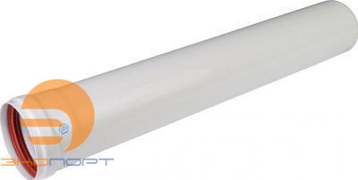 Элемент дымохода DN 80 труба 500 мм п/м (алюминий) STOUT