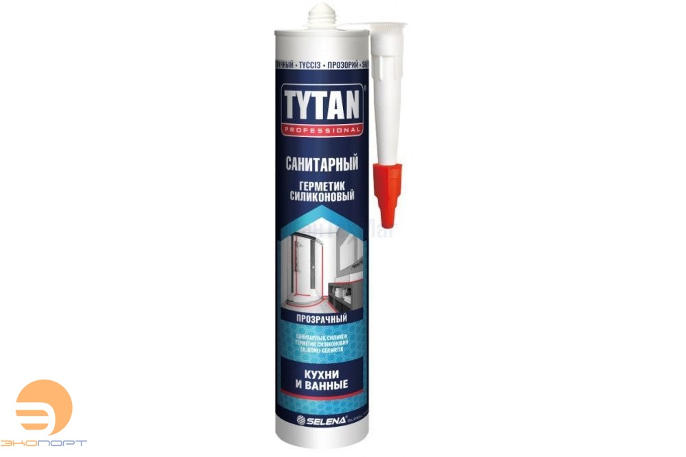 Герметик TYTAN Euro-Line Силикон. санитарный б/ц. 280мл