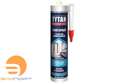 Герметик TYTAN Euro-Line Силикон. санитарный б/ц. 280мл