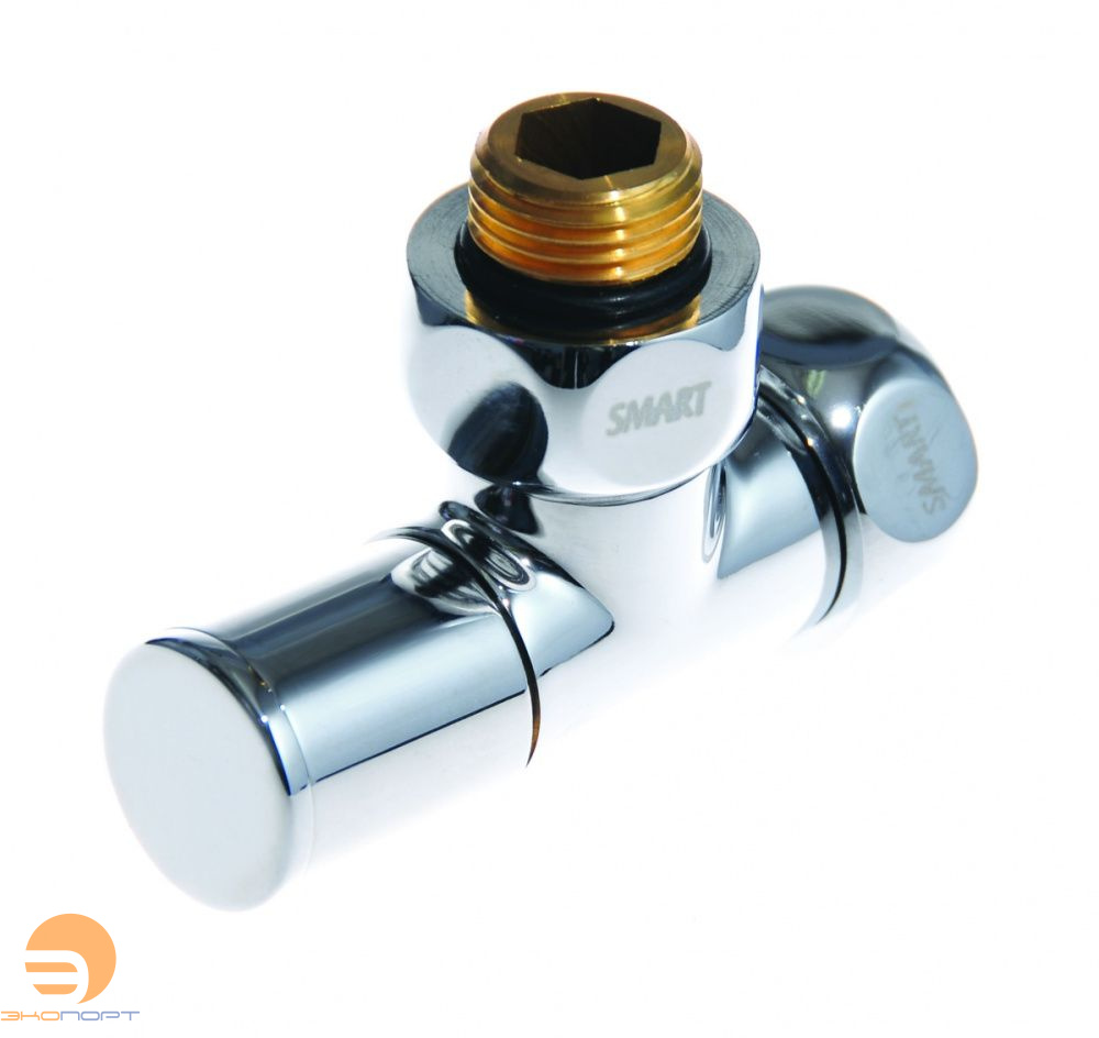 Кран угловой колпачок 3/4"х1/2" г/ш (без отр.) SMART РАСПРОДАЖА!