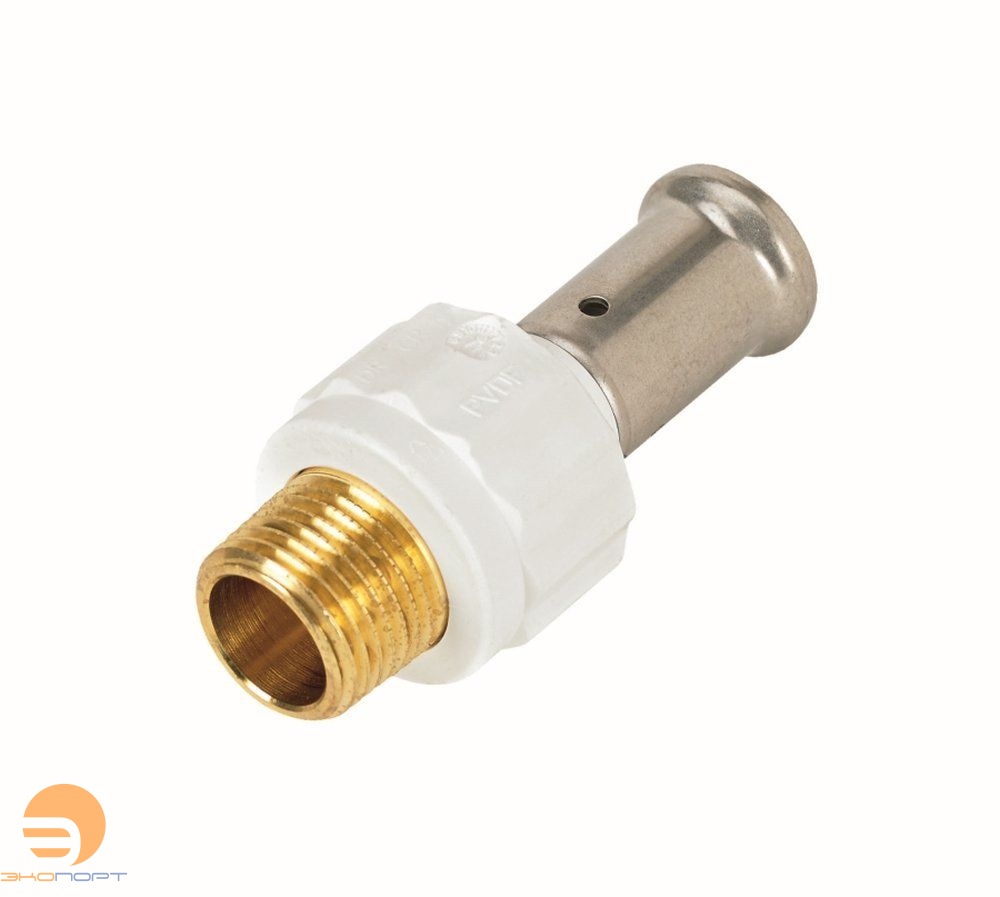 Муфта 20х3/4 НР ПВДФ пресс HENCO