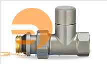 Клапан радиаторный запорный 1/2 прямой серый Varmega