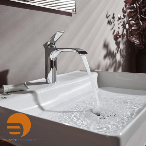 Смеситель для раковины Vivenis 110мм со сливным гарнитуром HANSGROHE