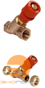 Клапан запорный Kombi-3-plus RED Dy=25, Py16, Kvs=6.5 Honeywell