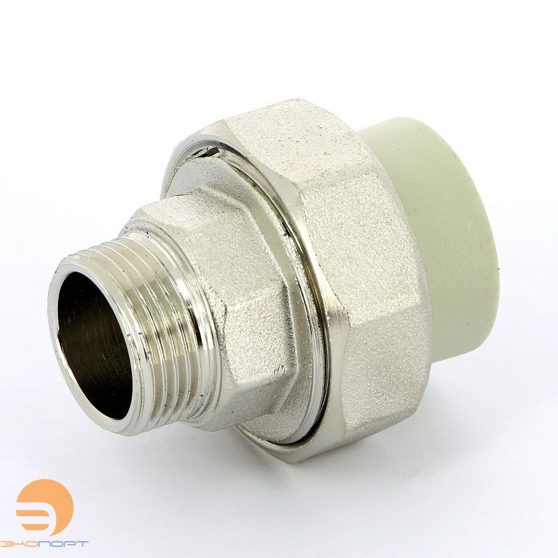 Муфта разъемная НР 40х11/4" серая Valfex