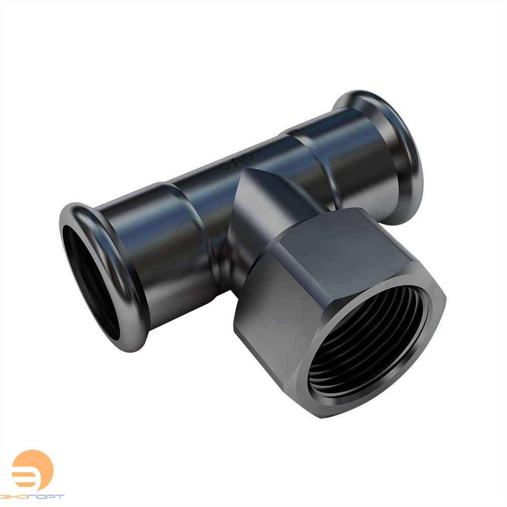 Тройник press 15х1/2х15 нерж. IBP