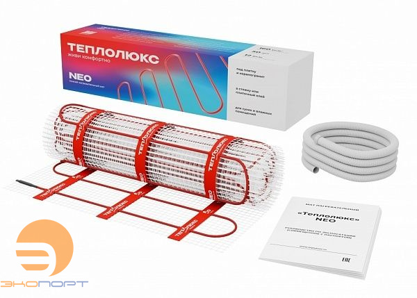 Мат нагревательный Neo 400 Вт 2.5 кв.м Теплолюкс