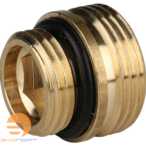 Переходник для радиаторов 1/2 х 3/4 НР (евроконус) STOUT