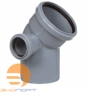 Отвод левый 110/50х45 РТП