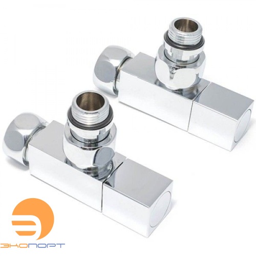 Кран угловой колпачок квадратный 3/4"х1/2" НР-ВН, Терминус(Luxon)/Компл ПАРА (2шт.)