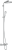 Душевая система Crometta S240 1jet  Showerpipe с изливом, HANSGROHE