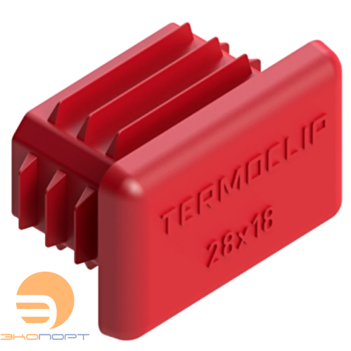 Заглушка профиля 28х18 Termoclip