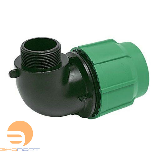 Отвод НР 20х3/4" PN10 ПНД