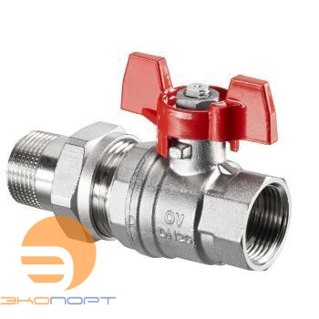 Кран шаровой с нак. гайкой DN 25 (флюгель) Oventrop