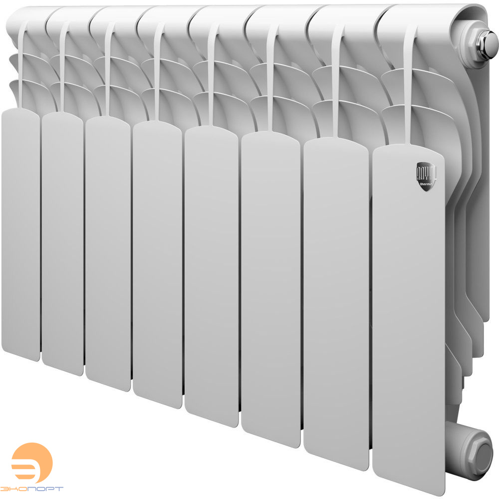 Радиатор биметаллический Revolution Bimetall 350/80  8 секций Royal Thermo